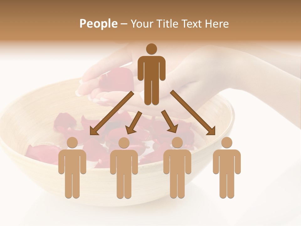 Girl Treat Relax PowerPoint Template