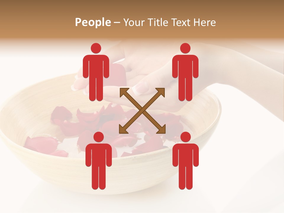 Girl Treat Relax PowerPoint Template