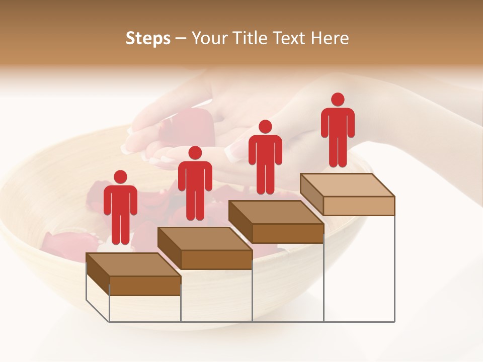 Girl Treat Relax PowerPoint Template