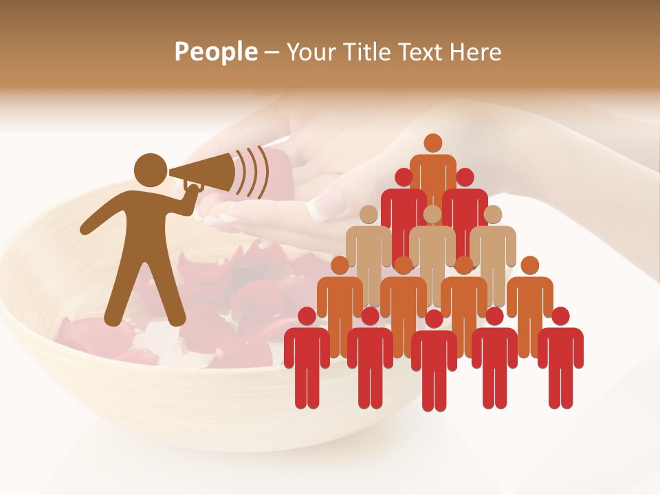 Girl Treat Relax PowerPoint Template