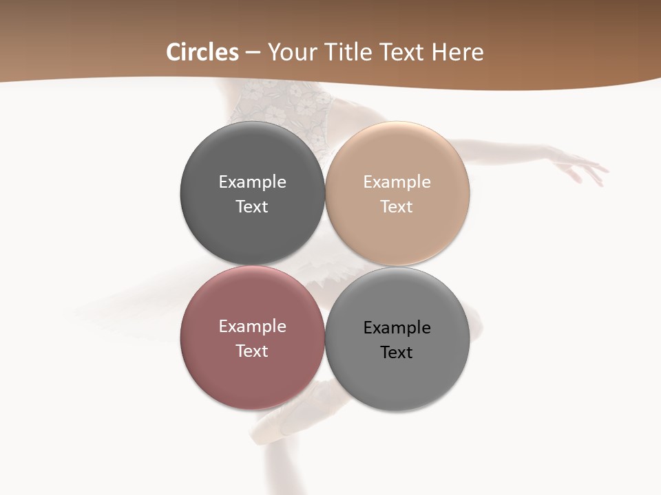 Balance Sensuality Silhouette PowerPoint Template