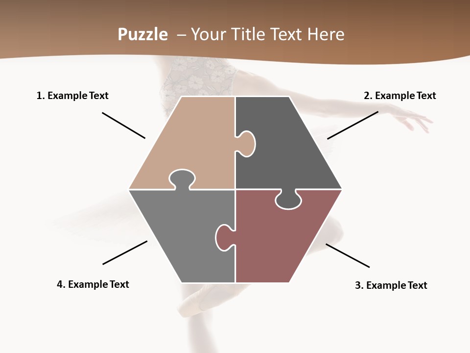 Balance Sensuality Silhouette PowerPoint Template