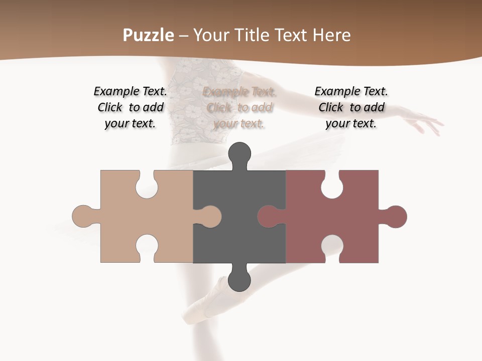 Balance Sensuality Silhouette PowerPoint Template