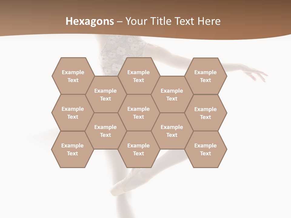 Balance Sensuality Silhouette PowerPoint Template