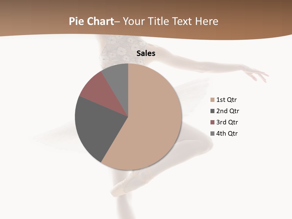 Balance Sensuality Silhouette PowerPoint Template