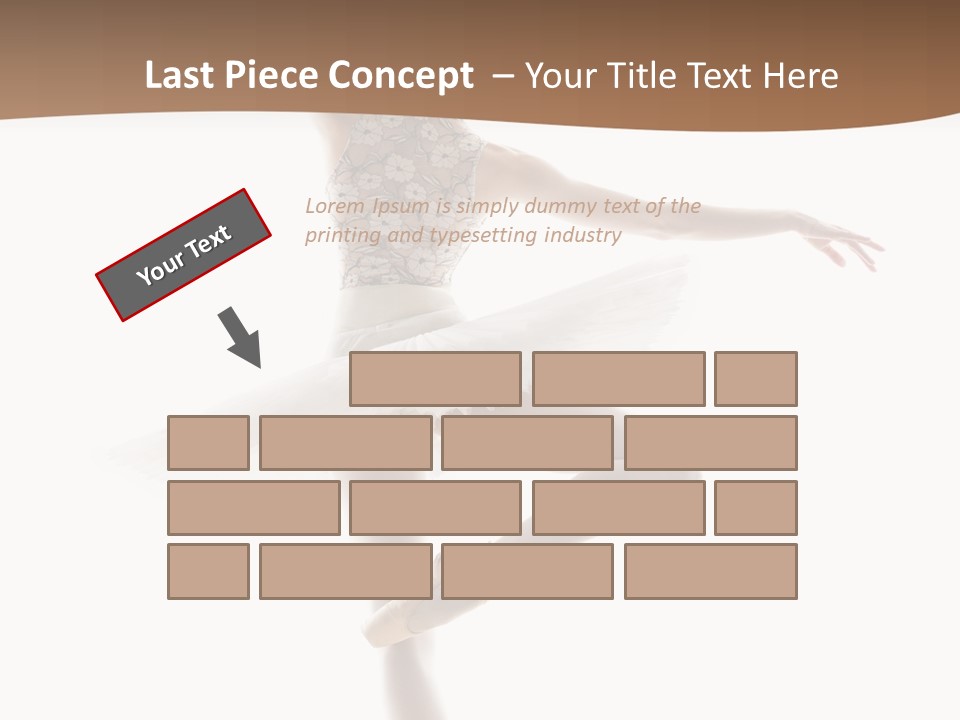 Balance Sensuality Silhouette PowerPoint Template