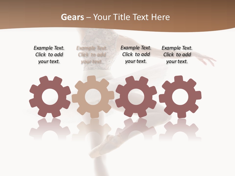 Balance Sensuality Silhouette PowerPoint Template