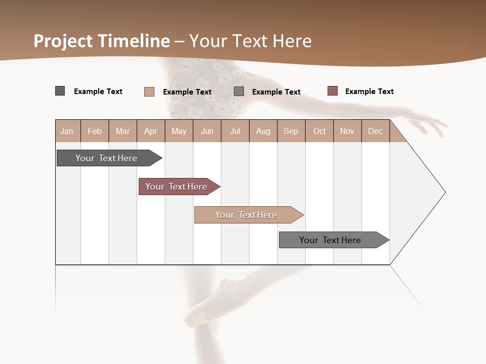 Balance Sensuality Silhouette PowerPoint Template