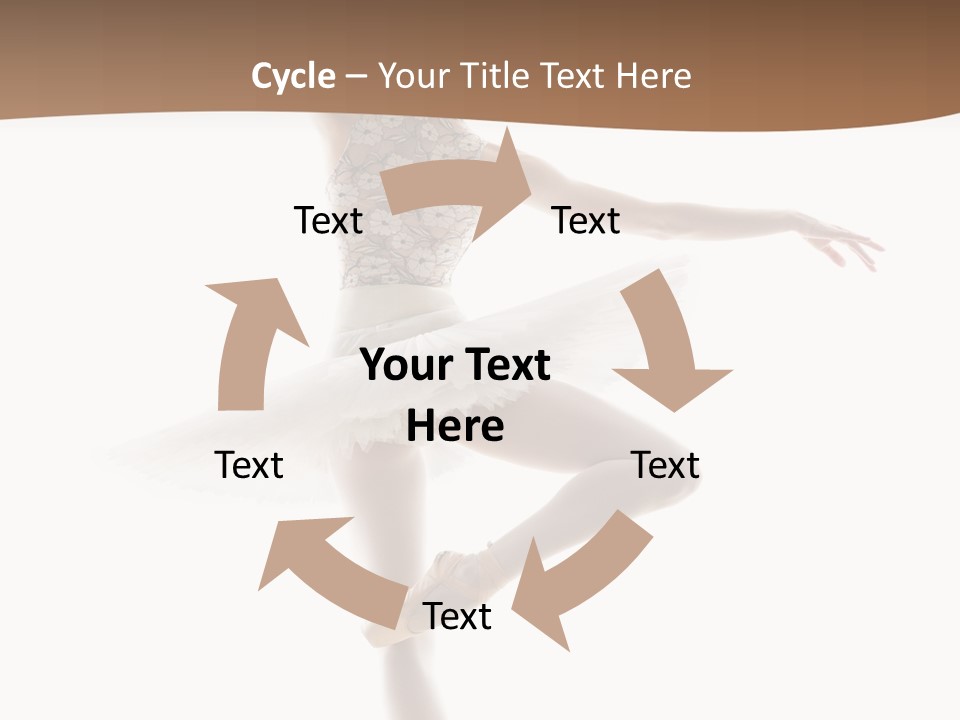 Balance Sensuality Silhouette PowerPoint Template