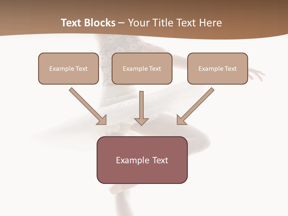 Balance Sensuality Silhouette PowerPoint Template