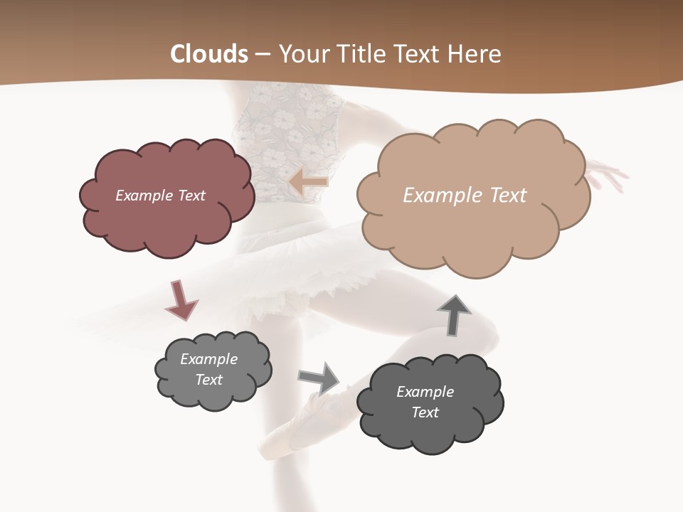 Balance Sensuality Silhouette PowerPoint Template