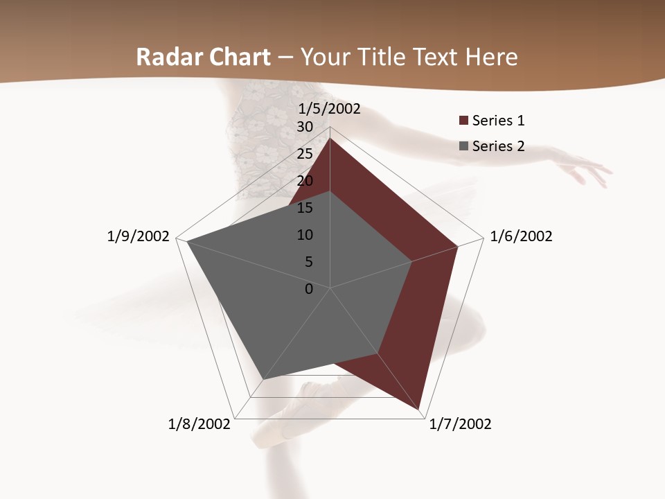 Balance Sensuality Silhouette PowerPoint Template