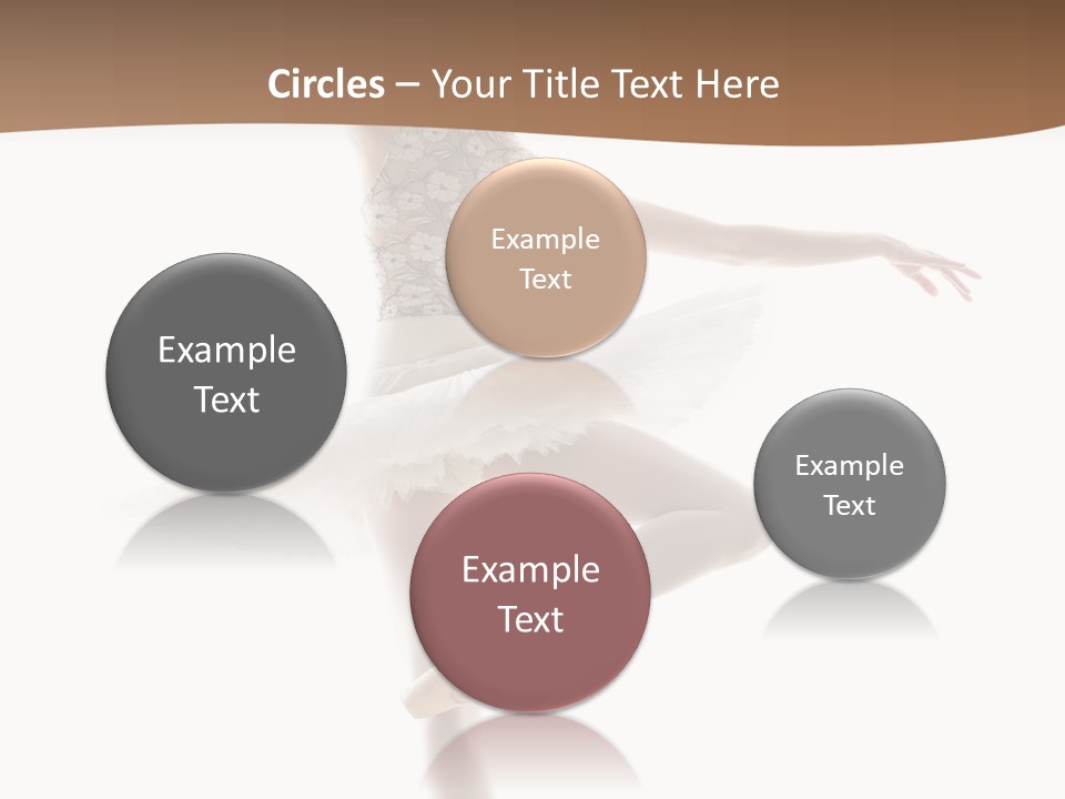 Balance Sensuality Silhouette PowerPoint Template