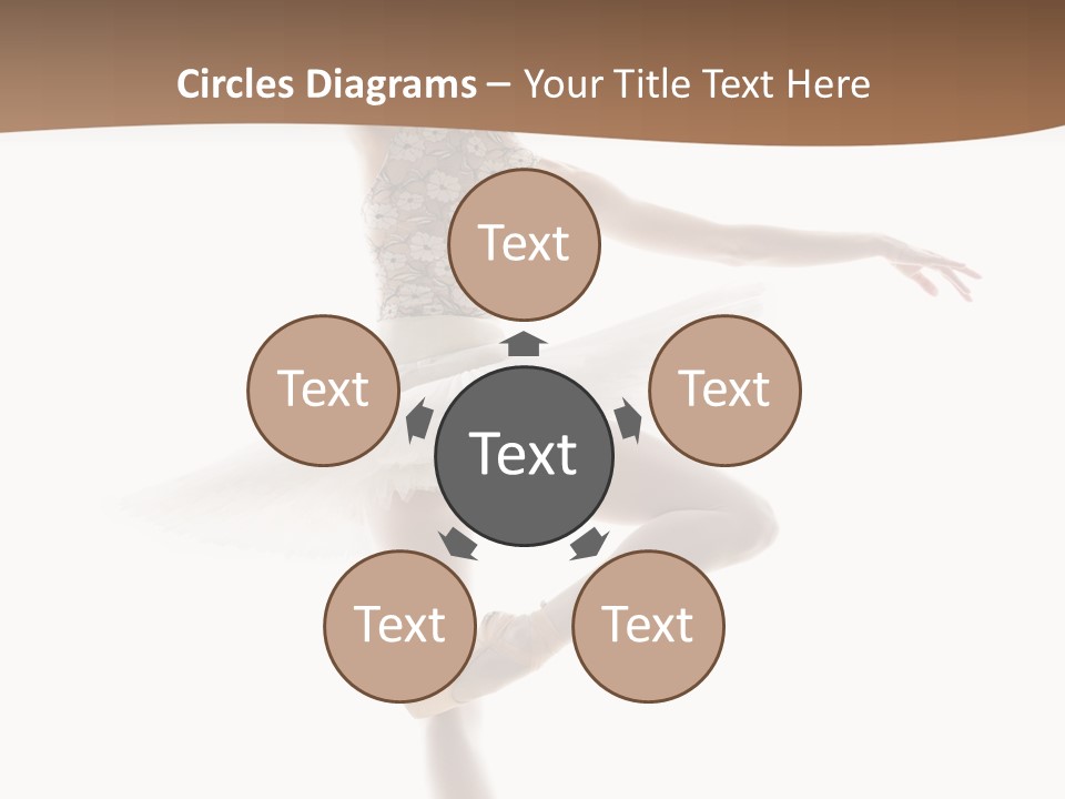 Balance Sensuality Silhouette PowerPoint Template