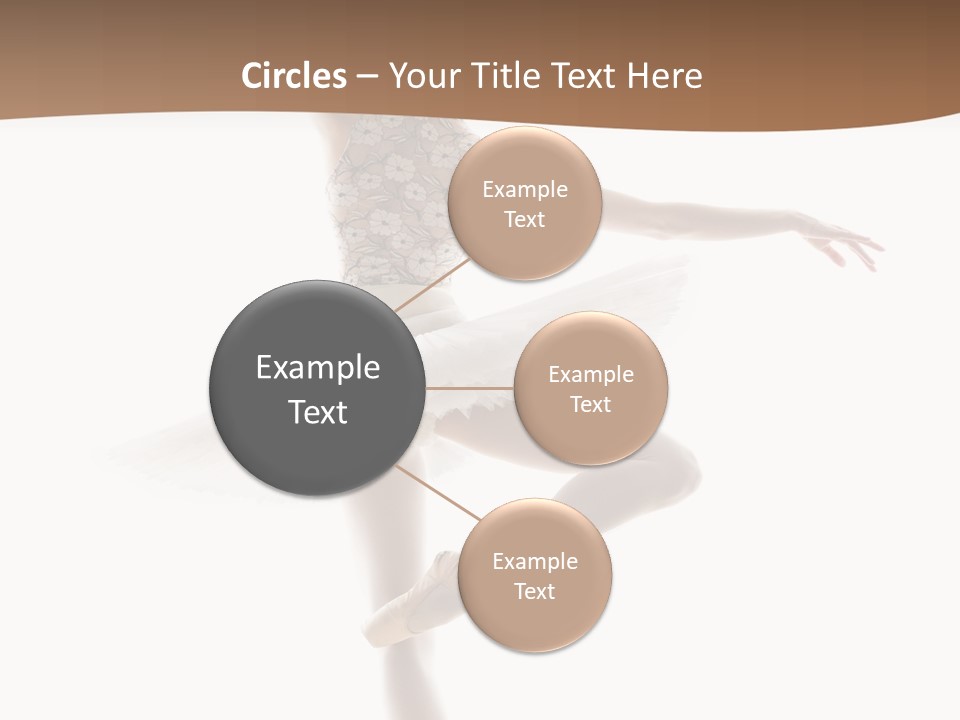 Balance Sensuality Silhouette PowerPoint Template