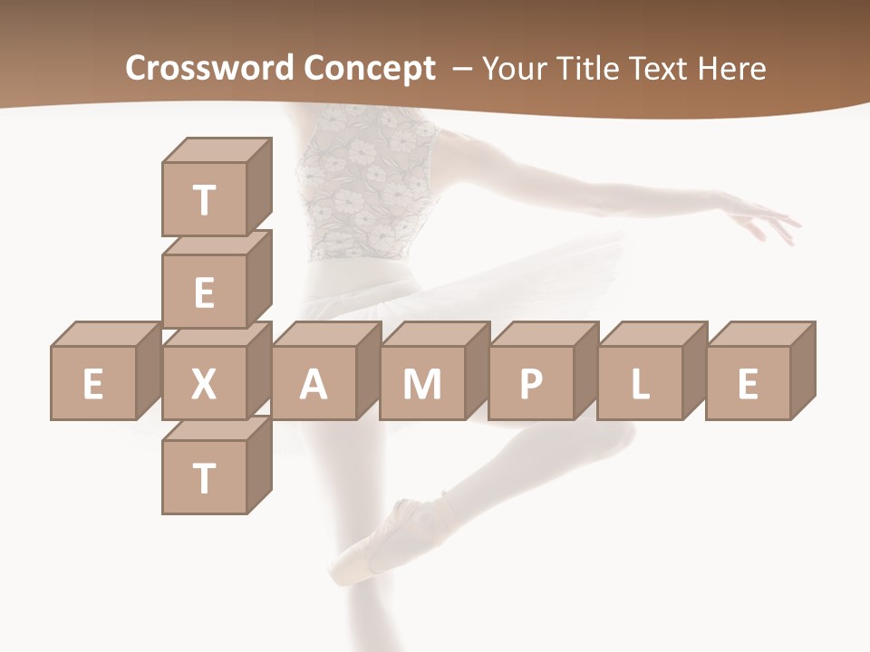 Balance Sensuality Silhouette PowerPoint Template