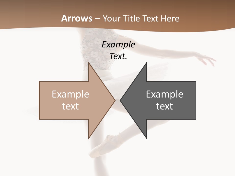 Balance Sensuality Silhouette PowerPoint Template
