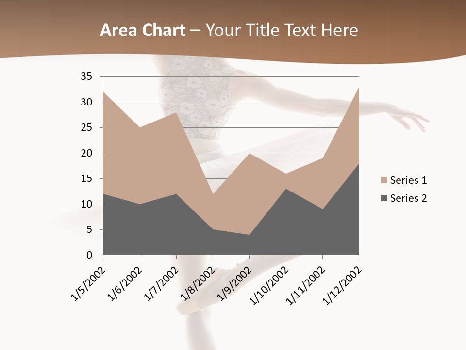 Balance Sensuality Silhouette PowerPoint Template