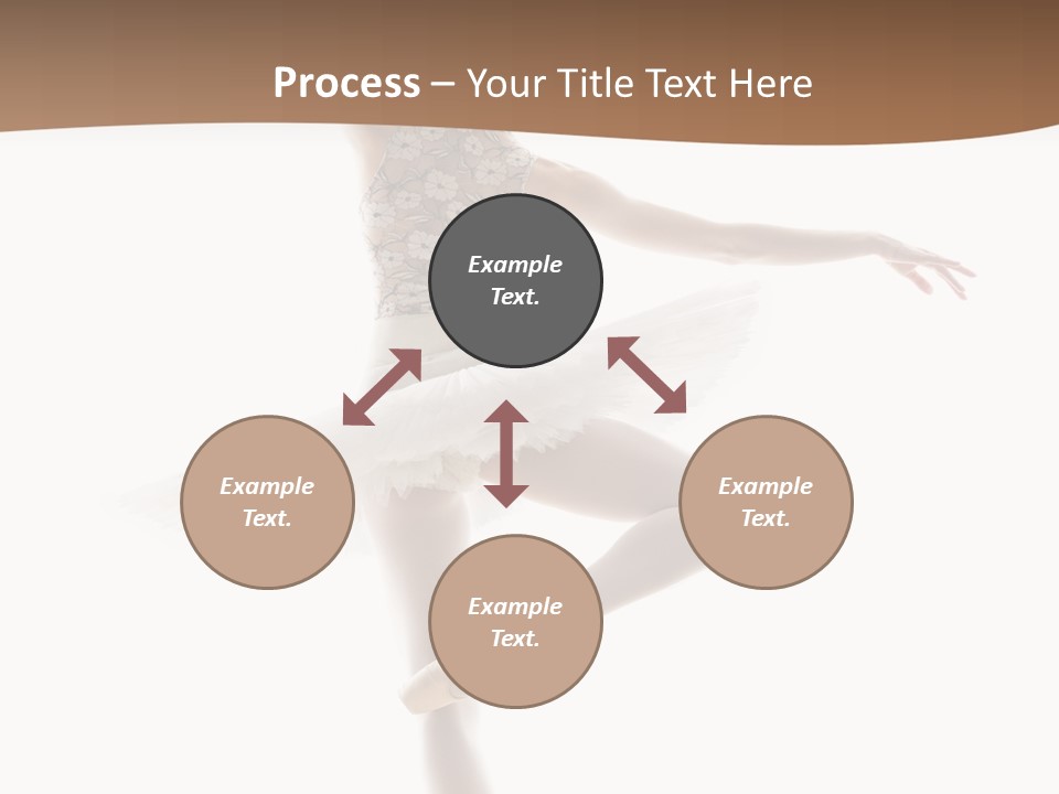 Balance Sensuality Silhouette PowerPoint Template