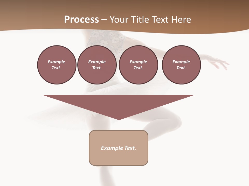 Balance Sensuality Silhouette PowerPoint Template