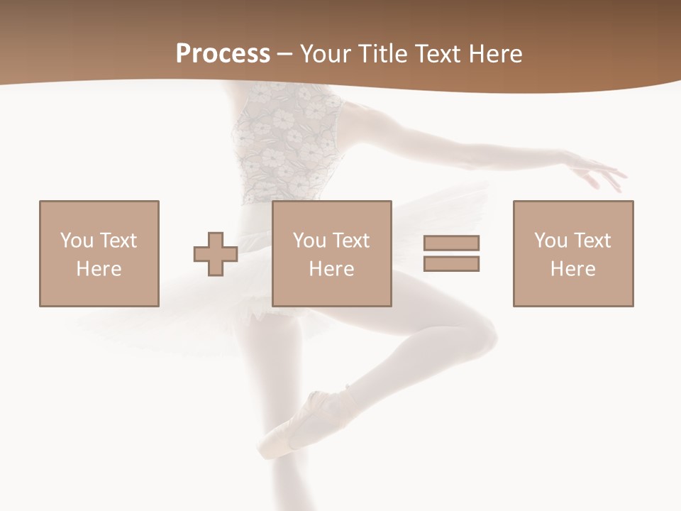 Balance Sensuality Silhouette PowerPoint Template