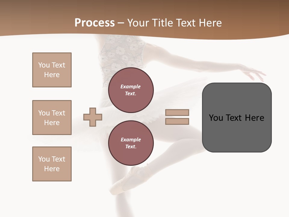 Balance Sensuality Silhouette PowerPoint Template