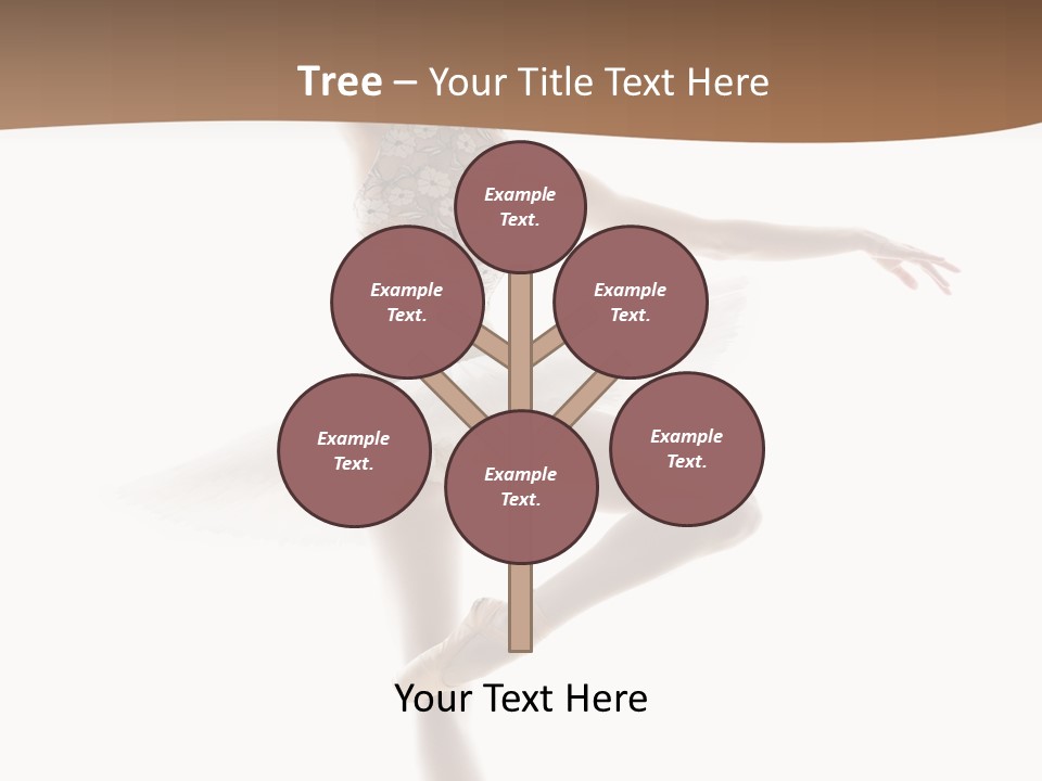 Balance Sensuality Silhouette PowerPoint Template