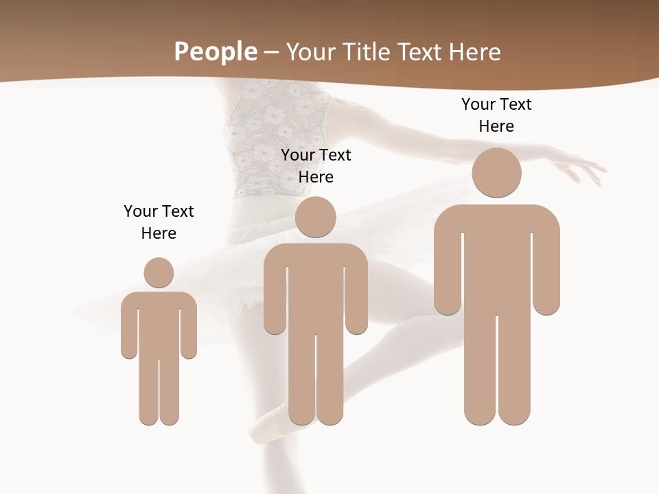 Balance Sensuality Silhouette PowerPoint Template