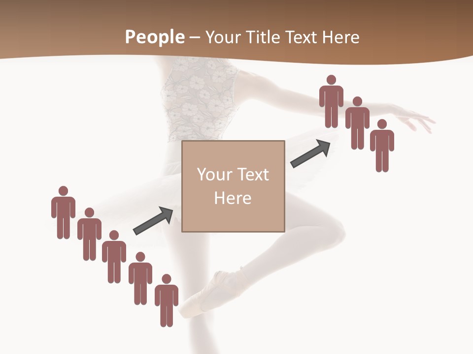 Balance Sensuality Silhouette PowerPoint Template