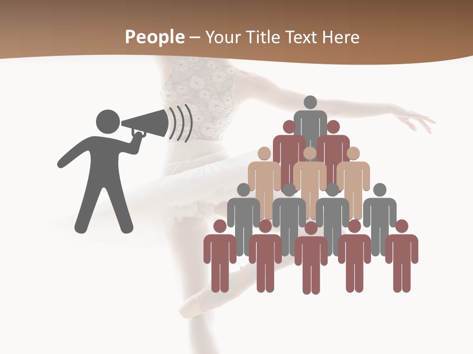 Balance Sensuality Silhouette PowerPoint Template