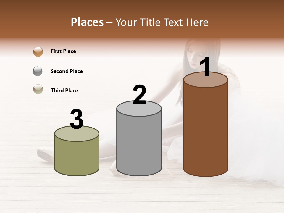 Boot Foot Ballerina PowerPoint Template