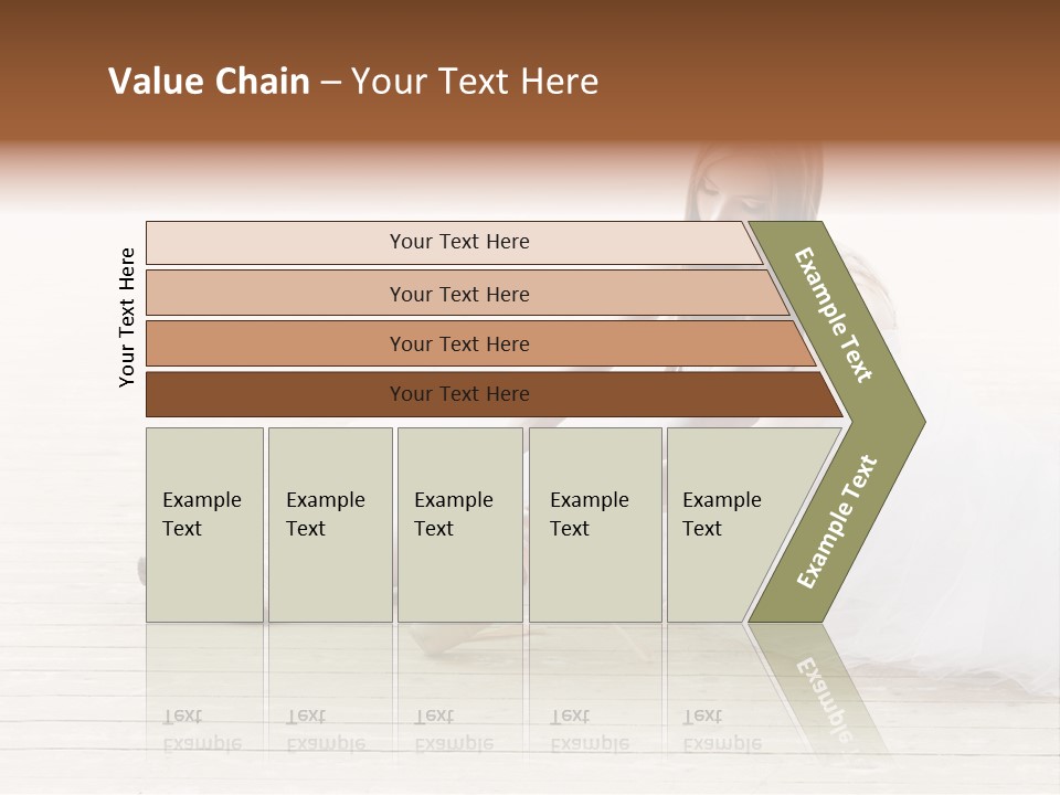 Boot Foot Ballerina PowerPoint Template