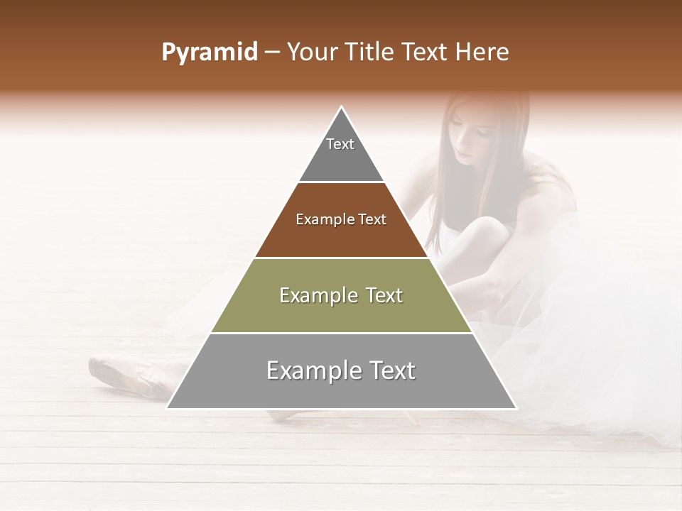 Boot Foot Ballerina PowerPoint Template