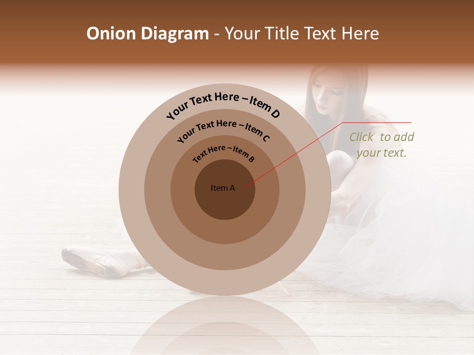 Boot Foot Ballerina PowerPoint Template