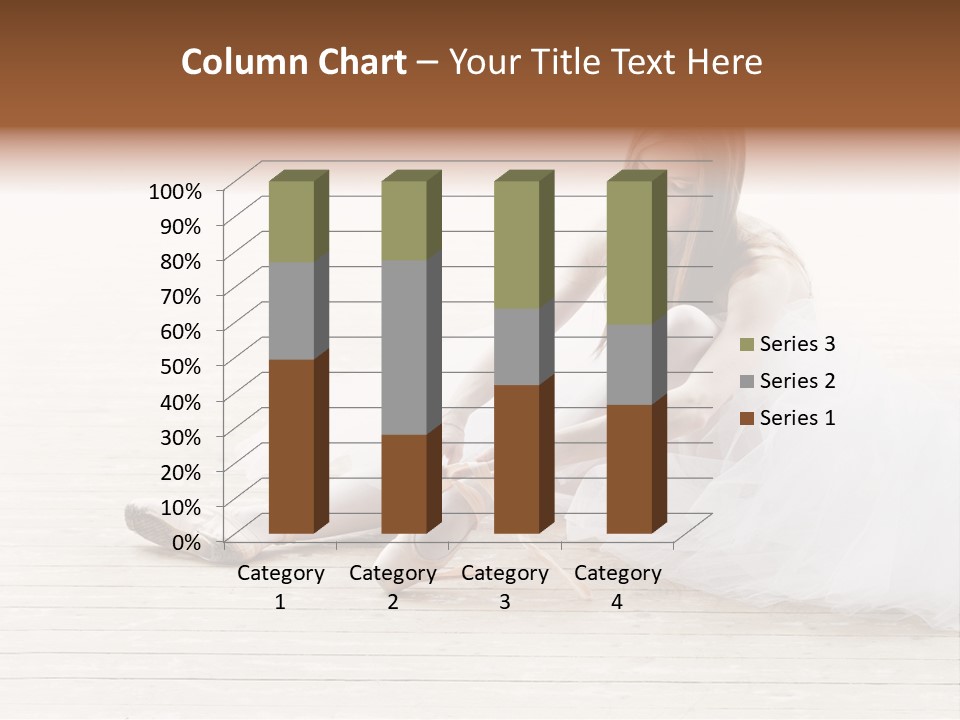 Boot Foot Ballerina PowerPoint Template