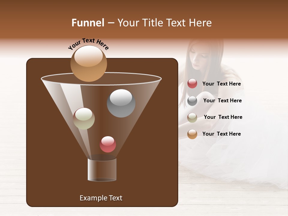 Boot Foot Ballerina PowerPoint Template