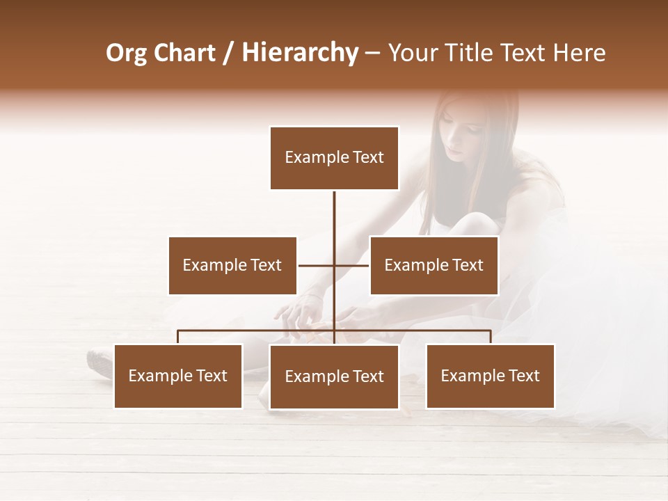 Boot Foot Ballerina PowerPoint Template