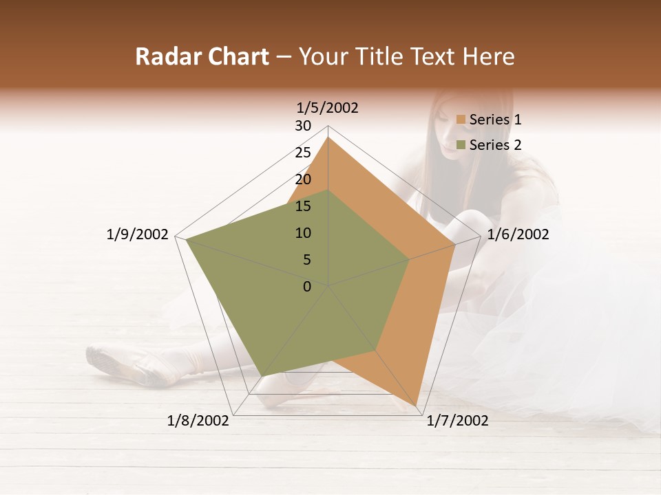 Boot Foot Ballerina PowerPoint Template