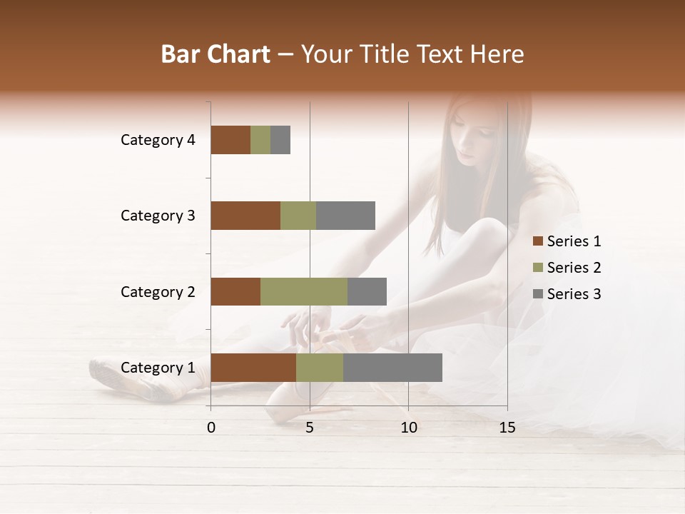 Boot Foot Ballerina PowerPoint Template