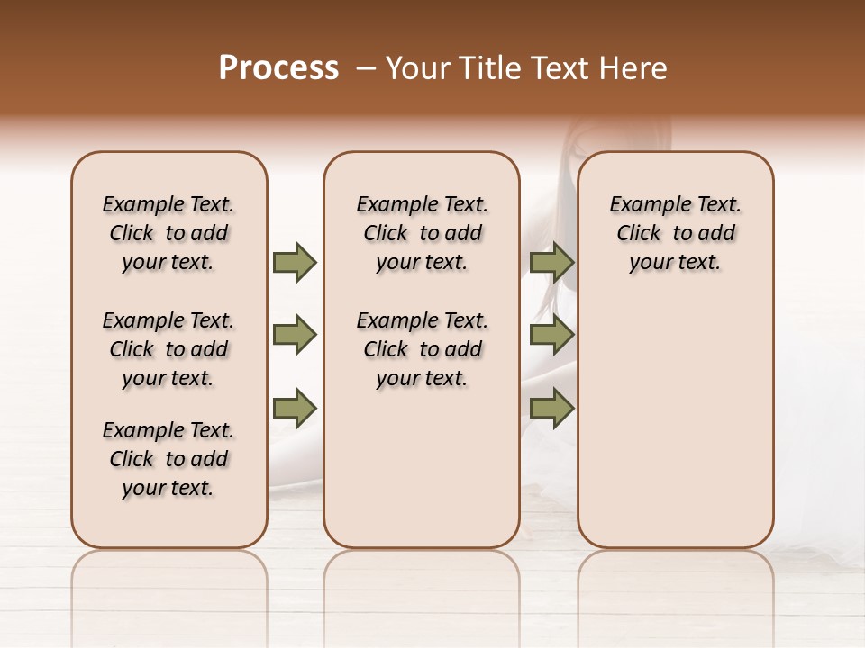 Boot Foot Ballerina PowerPoint Template