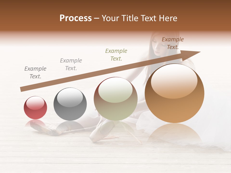 Boot Foot Ballerina PowerPoint Template