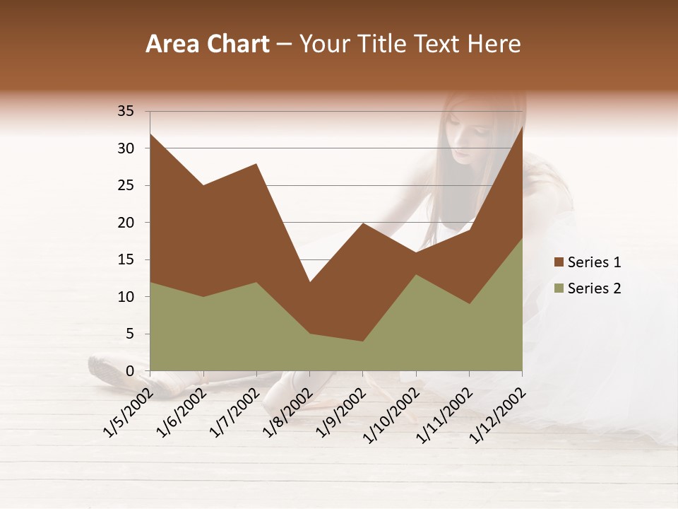 Boot Foot Ballerina PowerPoint Template