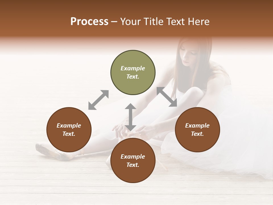 Boot Foot Ballerina PowerPoint Template