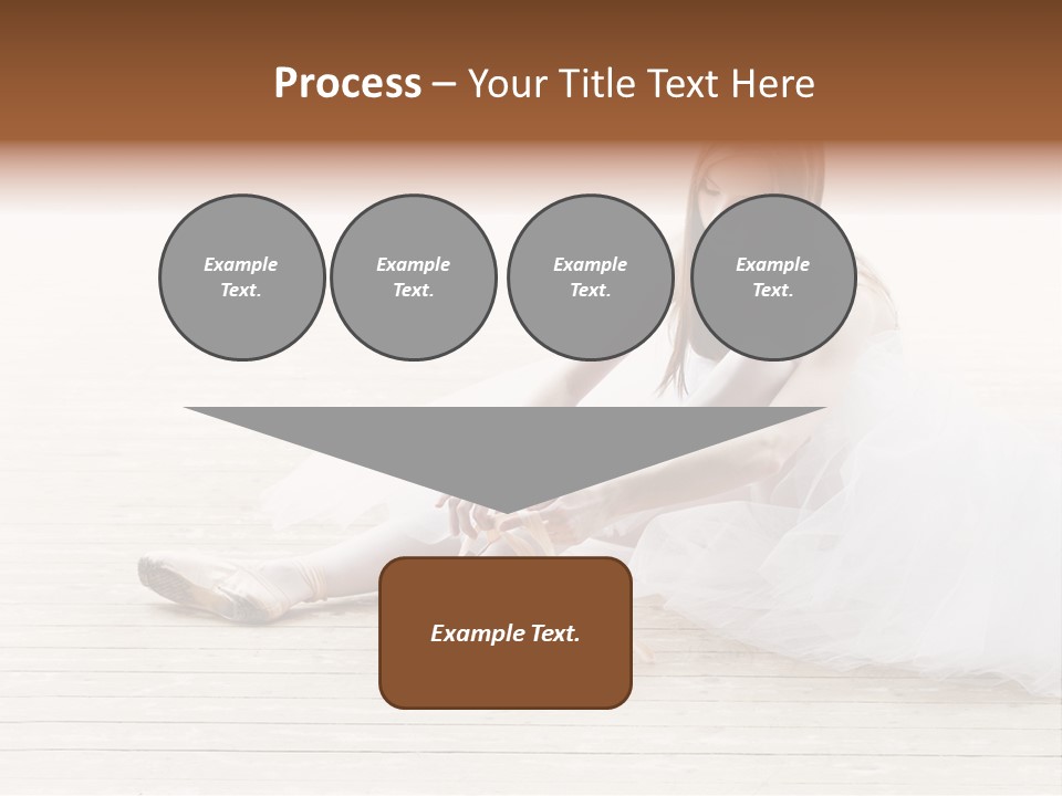 Boot Foot Ballerina PowerPoint Template