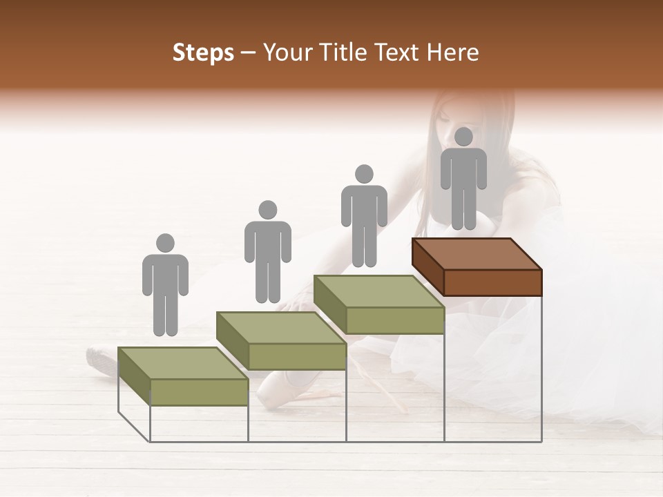 Boot Foot Ballerina PowerPoint Template