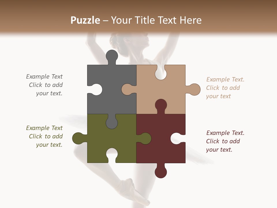 Grace Performance Woman PowerPoint Template