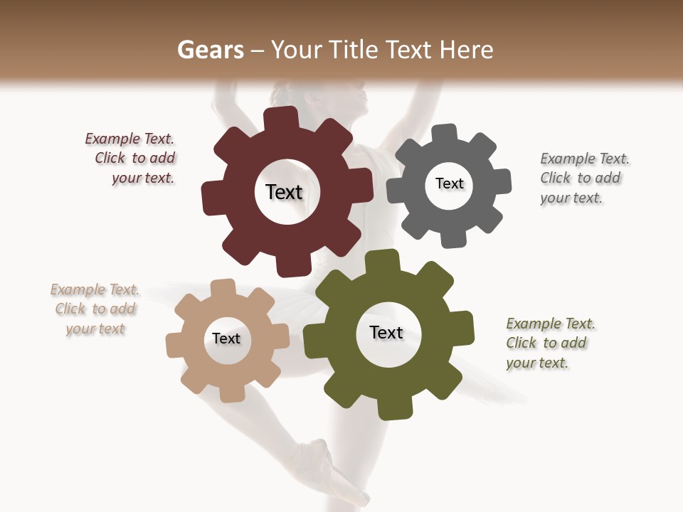 Grace Performance Woman PowerPoint Template