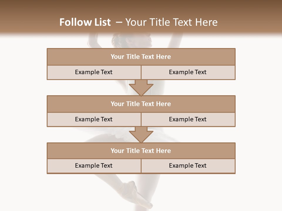 Grace Performance Woman PowerPoint Template