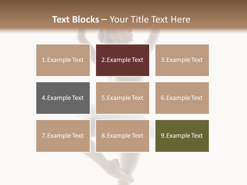 Grace Performance Woman PowerPoint Template