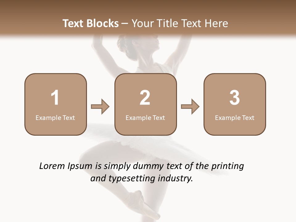 Grace Performance Woman PowerPoint Template